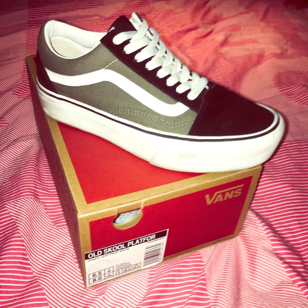 Vans old skool platform